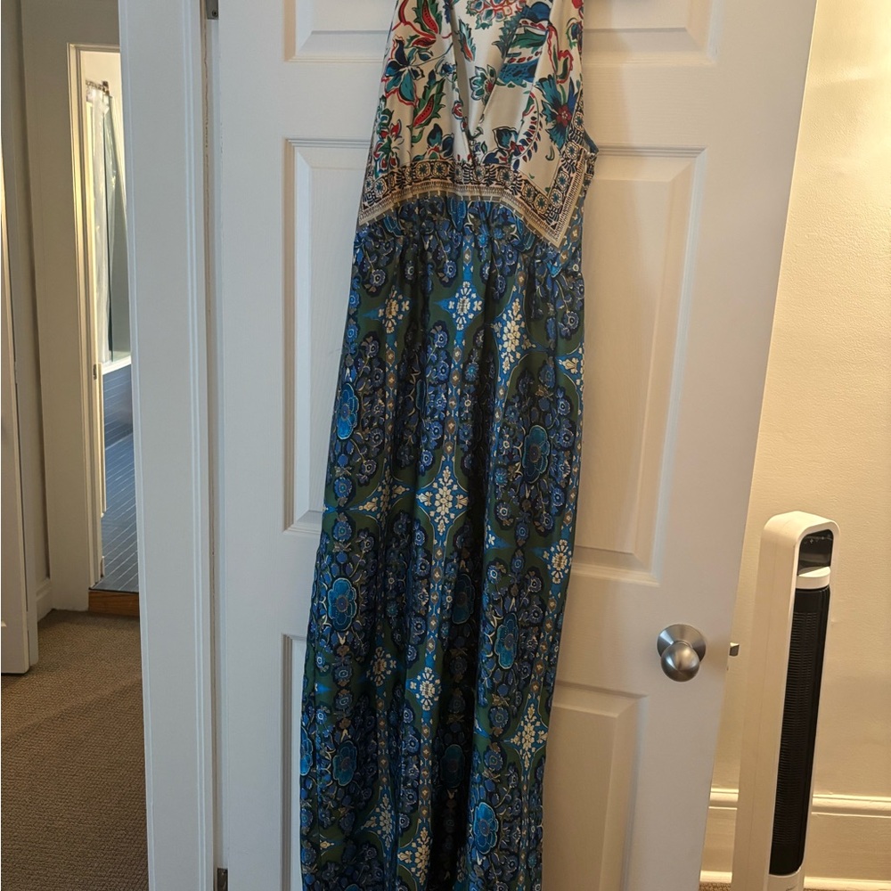 Floral and Paisley Maxi Dress